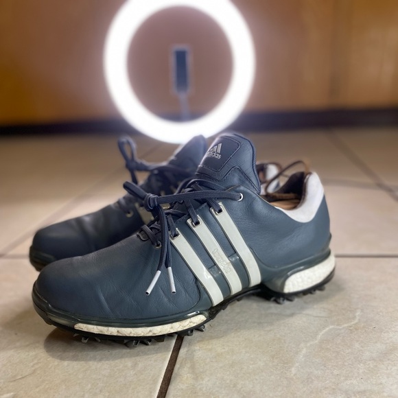 Adidas Tour 360 Boost 2.0 Onix/Cloud White/Core Black - Picture 1 of 8